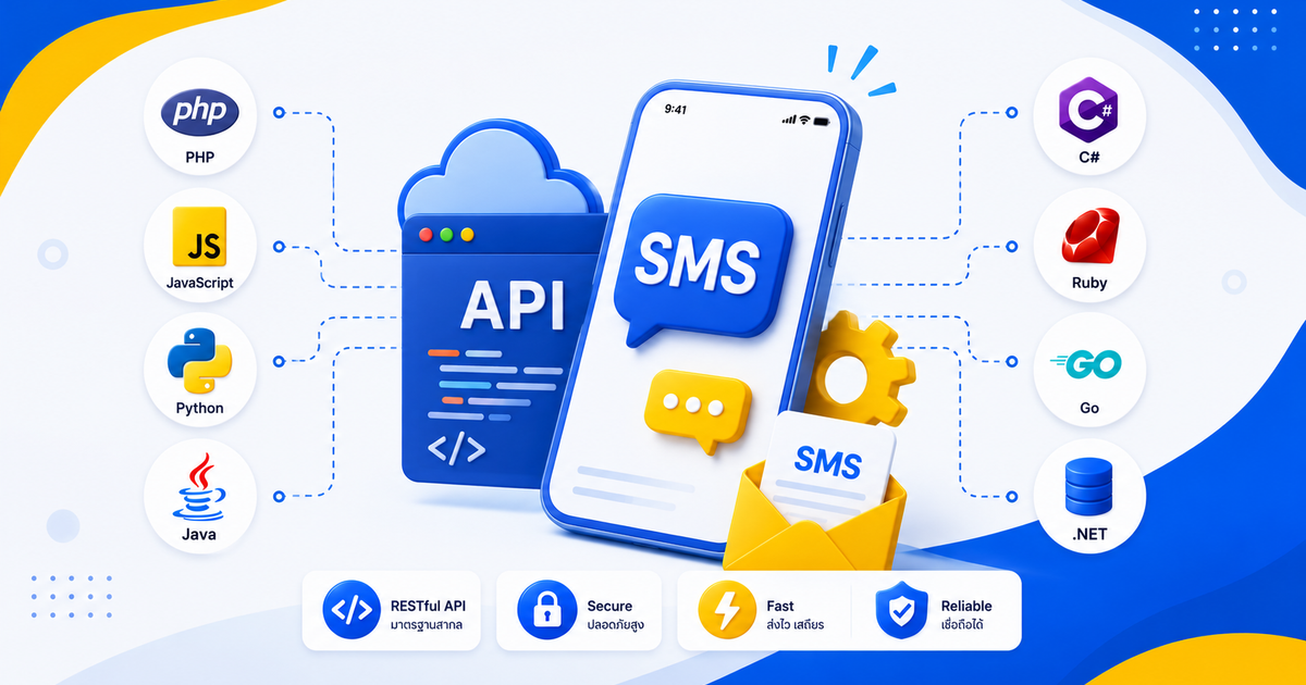 สรุป SMS API รองรับระบบอะไรบ้าง?